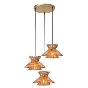 Rotan hanglamp bruin, Tasman