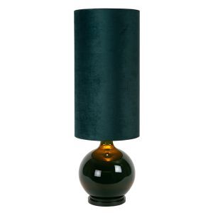 Groene vloerlamp retro, Esterad, met schakelaar