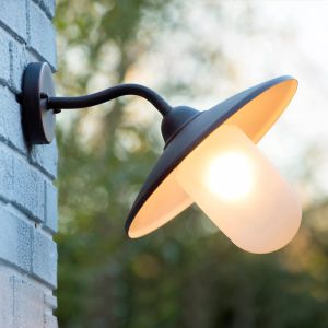 Landelijke buitenlamp Aruba -Roestbruin