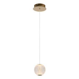 Transparante hanglamp modern, Cintra, 5,7W, 2700K LED
