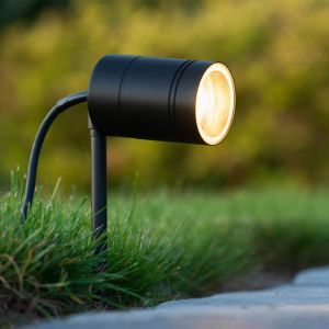 Arne buitenlamp zwart - richtbare prikspot