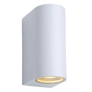 Witte up down wandlamp modern, Zora, IP44