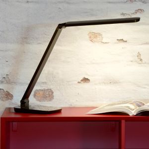 Zwarte bureaulamp modern, Vario, 8W, 2700K LED