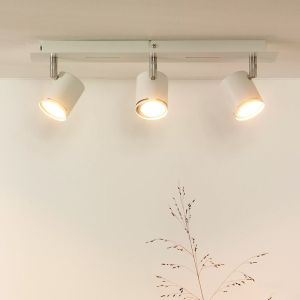 Moderne Rilou plafondlamp, 3 richtbare spotjes