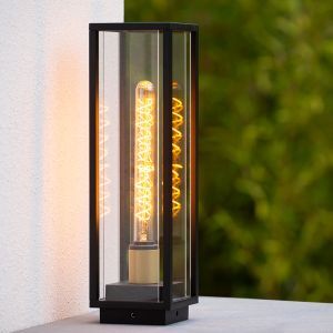 Zwarte buitenlamp klassiek, Laurens, IP54