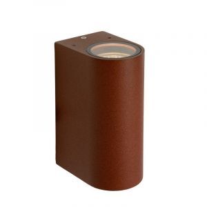 Roestbruine Boogy buitenlamp wand - Modern design