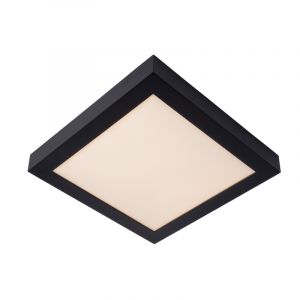 Zwarte plafonniere Brice, aluminium, 30w geintegreerd warm wit LED