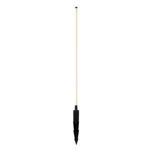 Zwarte prikspot modern, Lornex, 6W, 3000K LED, IP54
