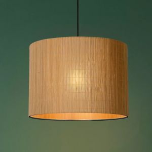 Bruine hanglamp Magius, rotan