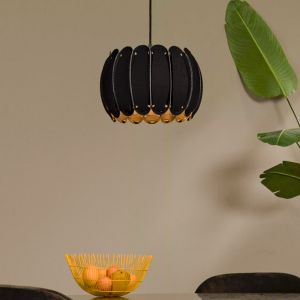 Zwarte hanglamp modern, Spencer