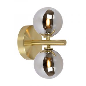 Retro wandlamp Tycho, Goud