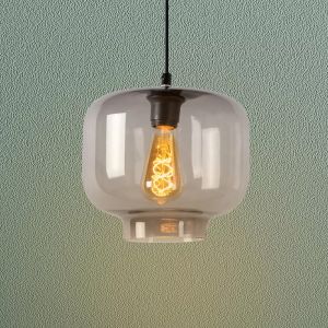 Moderne hanglamp Medine, Zwart