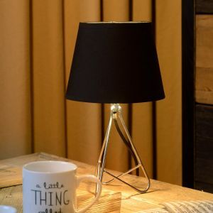 Moderne tafellamp Gitta, Chroom