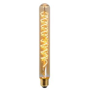 Dimbare amberkleurige E27 buislamp, 5w 2200K, 25cm hoog