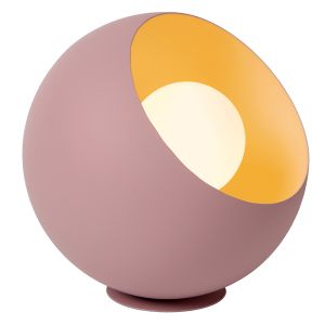 Roze tafellamp modern, Doredos, met schakelaar