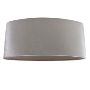 50 cm ovale velours grijze lampenkap, Rody