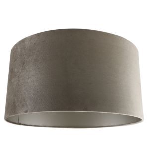 50 cm velours taupe lampenkap, Rody