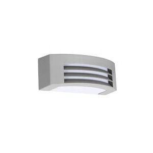 Grijze buitenlamp Mingus, aluminium, IP54