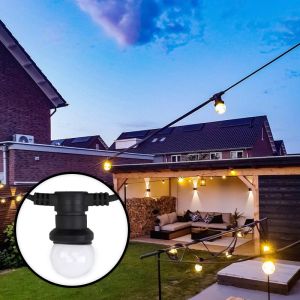 90m prikkabel inclusief 90 transparante lampjes