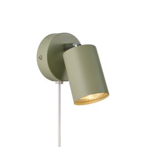 Groene wandspot modern, Explore, met schakelaar