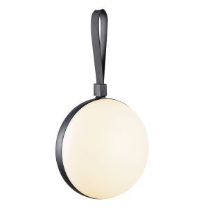 Zwarte buitenlamp design, Bring, 1,5W, 2700K LED, IP54, met schakelaar