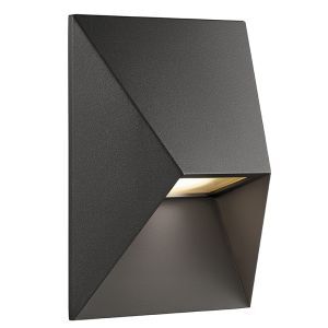 Zwarte buitenlamp modern, Pontio, IP54
