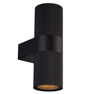 Zwarte buitenlamp modern, Kyklop, IP54