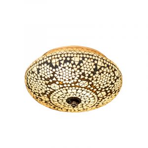 Transparante oosterse plafonnière mozaïek, Mimoun