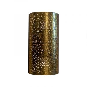 Gouden oosterse wandlamp filigrain, Israe