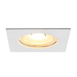 Aluminium inbouwspot wit, Rudo