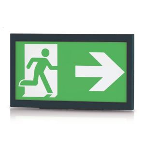 Muur inbouw/opbouw noodverlichting, 3W, 6000K LED, IP40