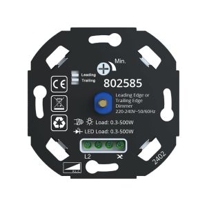 Dubbele LED dimmer 0,3-500W