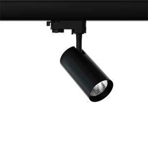 Zwarte 3-fase spot Esmiralda, 10W, 4000K, Pro