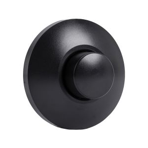 Zwarte LED vloerdimmer 0-50W
