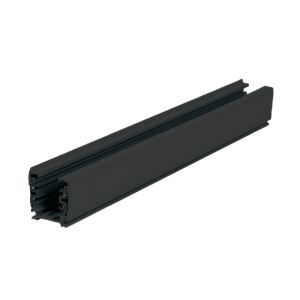 3-fase rail, 1 meter, zwart, Pro