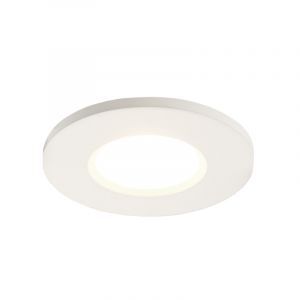 Ronde badkamer inbouwspot Jule, wit, IP65