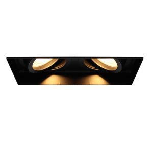 Aluminium trimless inbouwspot zwart, Royce