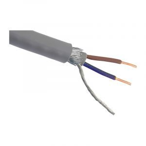 100 meter Grondkabel XMVK-AS 2 x 2.5 mm. Grijs