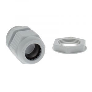 Grijze Wartel M25 met moer, grijs, per 3