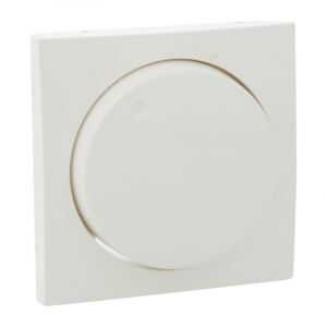 Q-Link S-Line Centraalplaat met Knop Dimmer, Polarwit