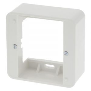 Peha Standard opbouwraam inbouw, 1-voudig polarwit