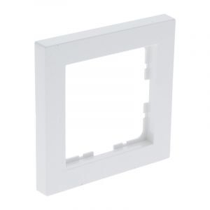 Q-Link S-Line afdekraam 1-voudig, Polarwit