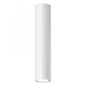 Witte opbouwspot Harley, aluminium, 30 cm