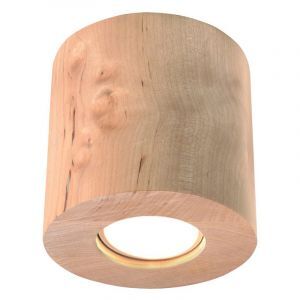 Landelijke opbouwspot Amely, bruin, hout