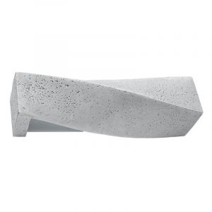 Design wandlamp Annick, grijs, beton