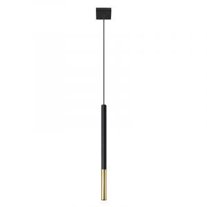 Moderne hanglamp Ilonca, goud, aluminium