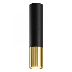 Moderne opbouwspot Hediye, goud, aluminium