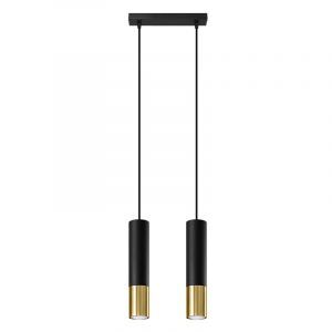 Moderne hanglamp Hediye, goud, aluminium, 2L