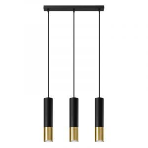 Moderne hanglamp Hediye, goud, aluminium, 3L