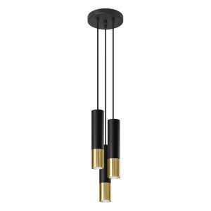 Moderne hanglamp Hediye, goud, aluminium, 3L